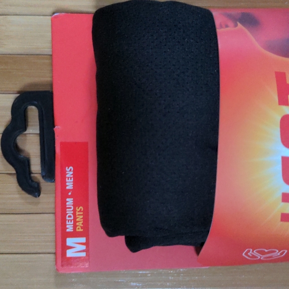 Womens Heat Locker Black Thermal Long Underwear Pants, Size Medium, NEW - Picture 4 of 7